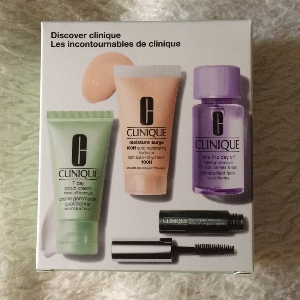 Clinique 4-pc sample set